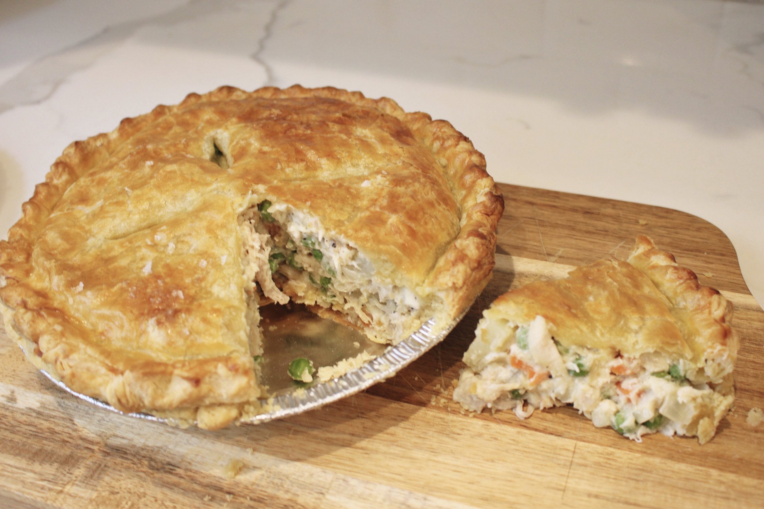 Chicken Pot Pie is honestly one of my first meals I can remember eating as a kid so it is the epitome of comfort food in my book. It was a staple in our home and once I started cooking regularly myself, i wanted to find the best version of this Amer…