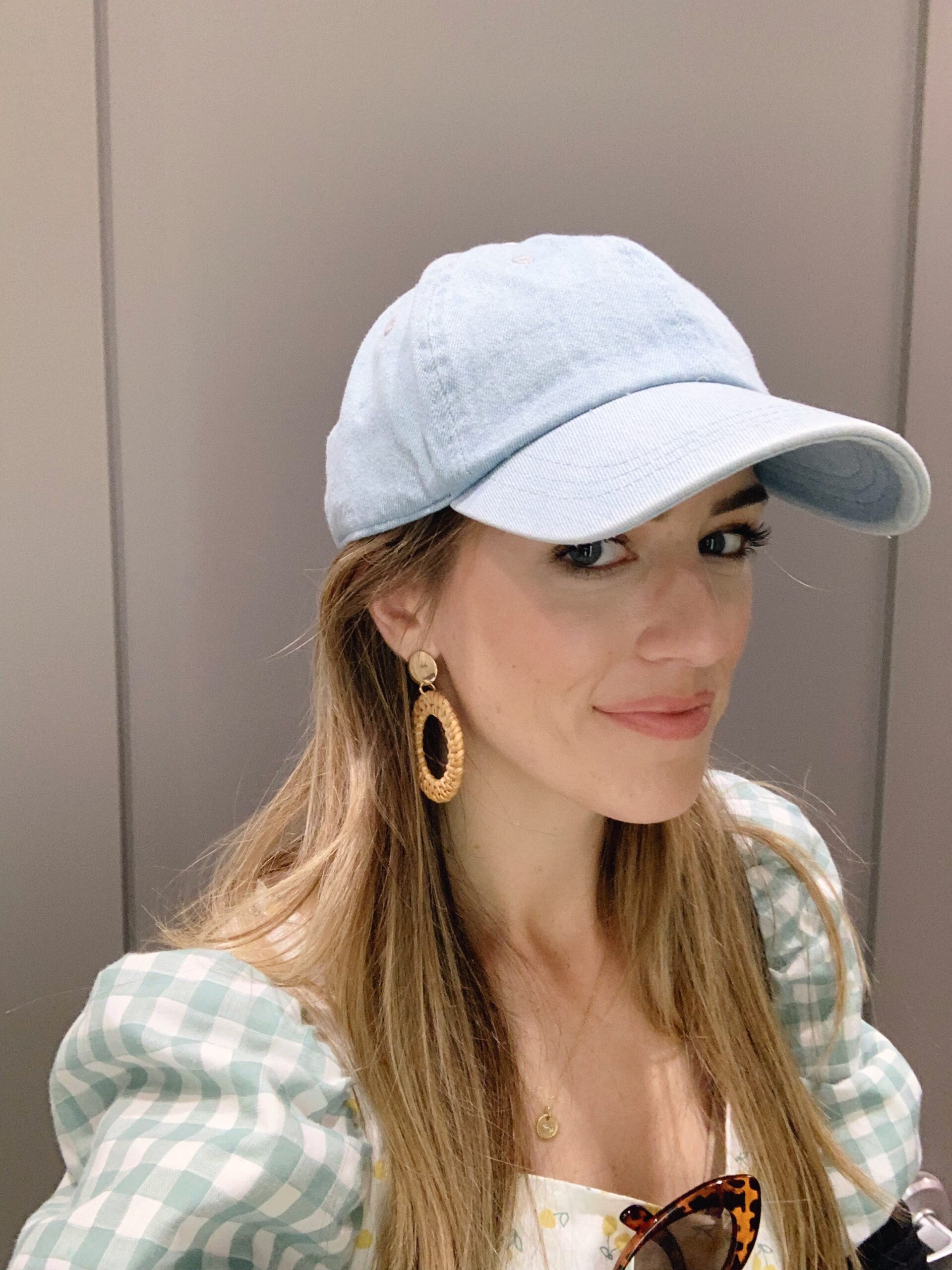 Such a cute take on a baseball cap that you could wear with so many things. Perfect to cover a bad hair day and its only $10.
