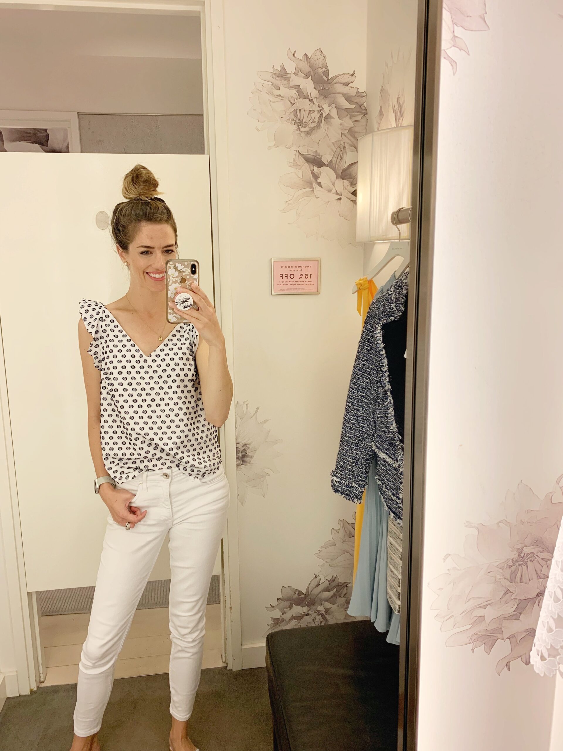 Really liked this top. Its a nice thick material and the dots are textured/raised making it feel like a high quality top. It runs TTS and would look great paired with a chino short, too. Price is $59 plus the additional 50%/60%/70% off depending on …